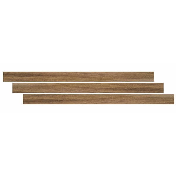 Ackland 1.03in. x 94in. x 2.23in. Tannin Timber Luxury Vinyl Flooring Trim Overlapping Stair Nose Molding AKVTVTATI-OSN - main